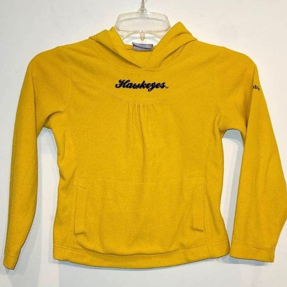 Columbia Iowa Hawkeyes hooded fleece - xs kids